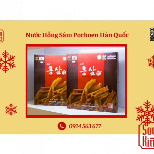 Nước Hồng Sâm Pochoen Hàn Quốc