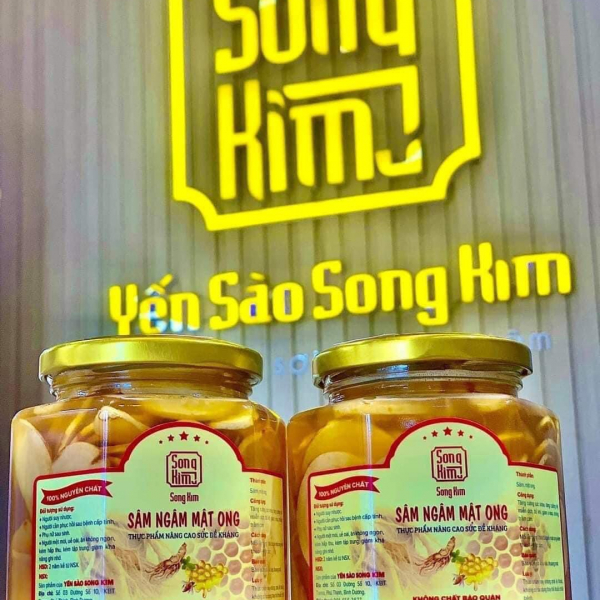 Mật Ong Ngâm Sâm